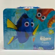Disney Finding Dory 24 Piece Puzzle In Tin Lunch Box