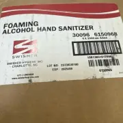 Swisher Foaming Alcohol Hand Sanitizer 4 Pack Of 1000 ML Bags