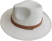 [JANeGWXRUuW] Classic Bowler Hat Men's and Women's Gentleman's Bowler Hat Large Flat for Outdoor