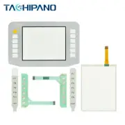 AGP3300H-S1-D24-YEL Touch Screen for AGP3300H-S1-D24-YEL-KEY + Overlay + Keypad