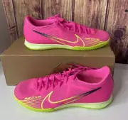Sz 10 Nike Zoom Mercurial Vapor 15 Academy IC Pink Blast Soccer DJ5633-605