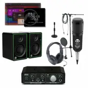 Home Recording Bundle Mackie Onyx Artist 1-2 USB Interface with Pro Tools Intro