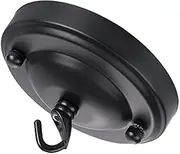 GRIRIW Retro Style Cover Plate for Light Fixture Mounting Hook for Led for Living Room Bedroom and Kitchen Lighting