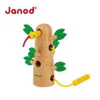 在飛比找momo購物網優惠-【法國Janod】寶寶穿洞-愛鑽樹洞的淘氣鬼