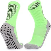 [LRRH] Anti-slip Athletic Sock Soccer Socks,Non Slip Basketball/Hockey Sports Grip Pads Socks Yoga Socks Unisex 2 Pairs