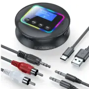 AUX Adapter Bluetooth Wireless Transmitter Receiver Car Stereo Audio Handsfree