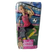 Barbie Made to Move Posable Soccer Player Toy Doll Figure You Can Be Anything