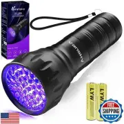 Black Light UV Light Flashlight, 21 LED 395nm Ultraviolet Blacklight Flashlig