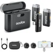 Godox Microphone WES2 Kit2 Transmitter Receiver Wireless