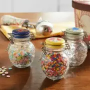 THE PIONEER WOMAN FLORAL MEDLEY 3 Pc SPICE JARS WITH LIDS Mini Jar Set NEW
