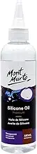 Mont Marte Premium Silicone Oil 180 ml, Clear