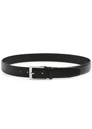 Boss Evan Leather Belt - Black - 105 (XL) 105 (XL)