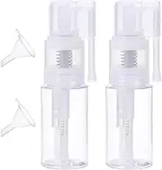 Glitter Duster Sprayer Transparent Powder Spray Bottles,2Pcs 35ml Glitter Duster Sprayers Bottles,Glitter Duster Sprayer Craft Glitter Bottles,Transparent Craft Glitter Spray Bottles with 2 Funnels