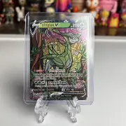 Fan Art Holographic Set Stained Glass Mosaic Proxy Custom Card Virizion Textured