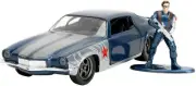 Jada Toys - 1:32 Marvel: Avengers - '73 Chevrolet Camaro with Winter Soldier Fig