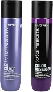 matrix total results so silver shampoo and conditioner duo 300ml each