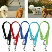 Double Ended Dog Lead For 2 Dogs 2 Way Coupler Leash Duplex Walking