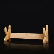 Bamboo Japanese Samurai Sword Holder Stand Wakizashi Katana Tanto Rack 1 Tier