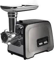 Ciciglow Electric Mincer, 3500W Stainless Steel Meat Mincer, Heavy Duty Meat Grinder, Removable Sausage Filling Machine with 2 Spare Blades Food Processor