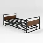 Zinus Relaxation Station Single Daybed Trundle Bed Frame