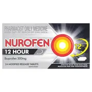 Nurofen 12 Hour Ibuprofen (300mg) 24 Tablets