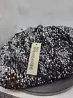 No Boundaries Lined Sequin Flare Pull On Pants Size Large Elastic Waist