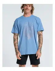 [Vacancy & Co] Heartless Tee in Dusty Blue