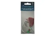 Fishtech 7/0 Mutsu Economy Flasher Rig - Red n Ready