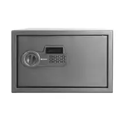Defence Home Digital Code Security Safe w/Removable Shelf 270x430x360mm - Black