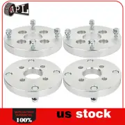 4X 1" Thick Wheel Adapters For Polaris 4/156 Wheels On 4x101.6 EZ GO Golf Carts