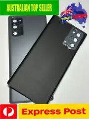 New Back Rear Cover Housing For SAMSUNG GALAXY Note 20 with Camera Lens, BLACK