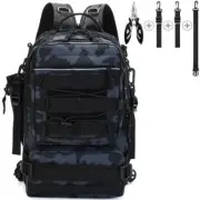 Meprona Fishing Tackle Backpack Storage Bag, Outdoor Shoulder Backpack, Water
