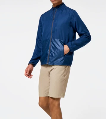 Oakley Sz S Terrain Poseidon Jacket Packable Bomber Golf Water Repellant $130