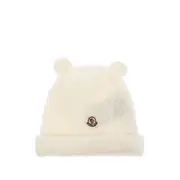 [Moncler] Moncler Ear-detail Wool Hat XXS WHITE