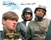 Doctor Who Autograph: JAMES WARWICK, CLARE CLIFFORD & STEVE ISMAY (Earthshock)