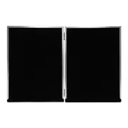Profile - Eternal 4x6" Vertical Double Photo Frame - Silver