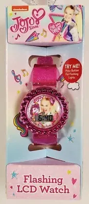 JoJo Siwa Flashing LCD Kids Digital Watch Girls Nickelodeon