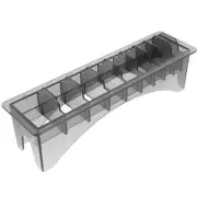 Black Barber Mat Blade Storage Limit Comb Box Tool Man Child