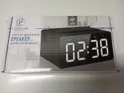 living brand 3 in one speaker,alarm clock,charging port.