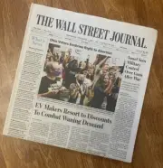 The Wall Street Journal Newspaper Ohio Voters Right To Abortion November 8 2023