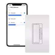 Legrand Radiant WNRL50WH Smart Tru-Universal Dimmer with Netatmo, Compatible ...
