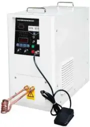 10KW 100-500KHz Hi-Freq Solid State Compact Induction Heater Melting Furnace
