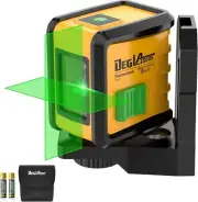 Self Leveling Laser Level,DEGLASERS 100ft Green Cross Line Laser Level,3 Brig...
