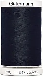 Gutermann Sew All Sewing Thread 500m Black 000 - per Spool