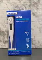 Digital Thermometer Oral Rectal Underarm Temperature w/Fever Alarm Kids Adult