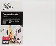 Mont Marte Signature Canvas Panels, 25.4 x 30.5 cm (Pack of 2)