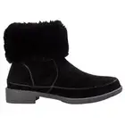 Propet Tabitha Round Toe Zippered Booties Womens Black Casual Boots WFV035PBLK