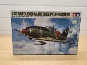 1:48 Tamiya Mitsubishi J2M3 Raiden Model MA118 Vintage 1973 - New Open Box #7