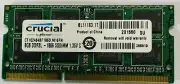 Crucial 8GB CT102464BF186D DDR3L 1866 PC3-14900 Laptop SODIMM 204-Pin Memory