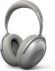 KEF Mu7 Noise Cancelling Over-Ear Wireless Headphones (Silver Grey)